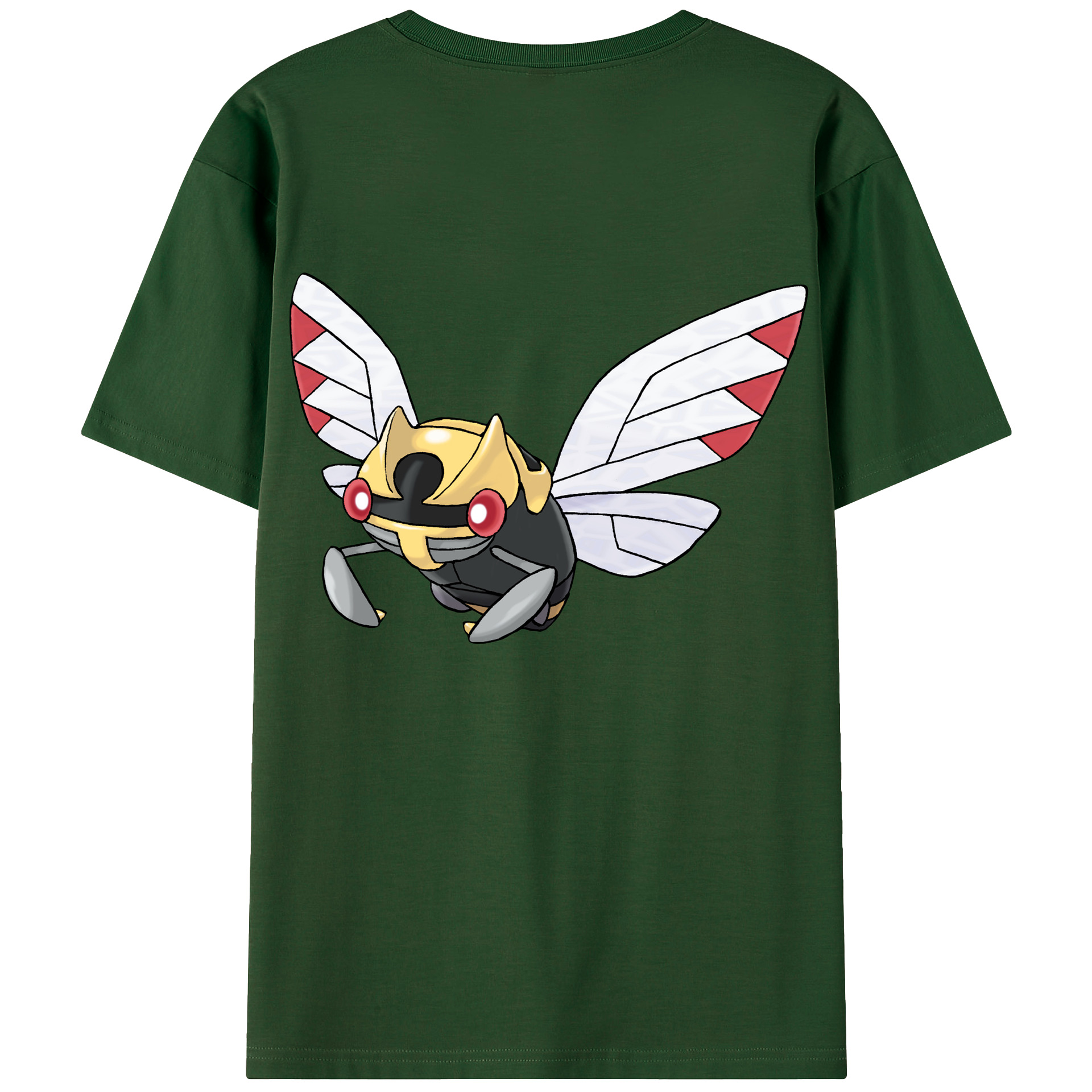 （画像用） ポケットモンスター Pokémon 綿100％半袖Tシャツ（背面プリント）